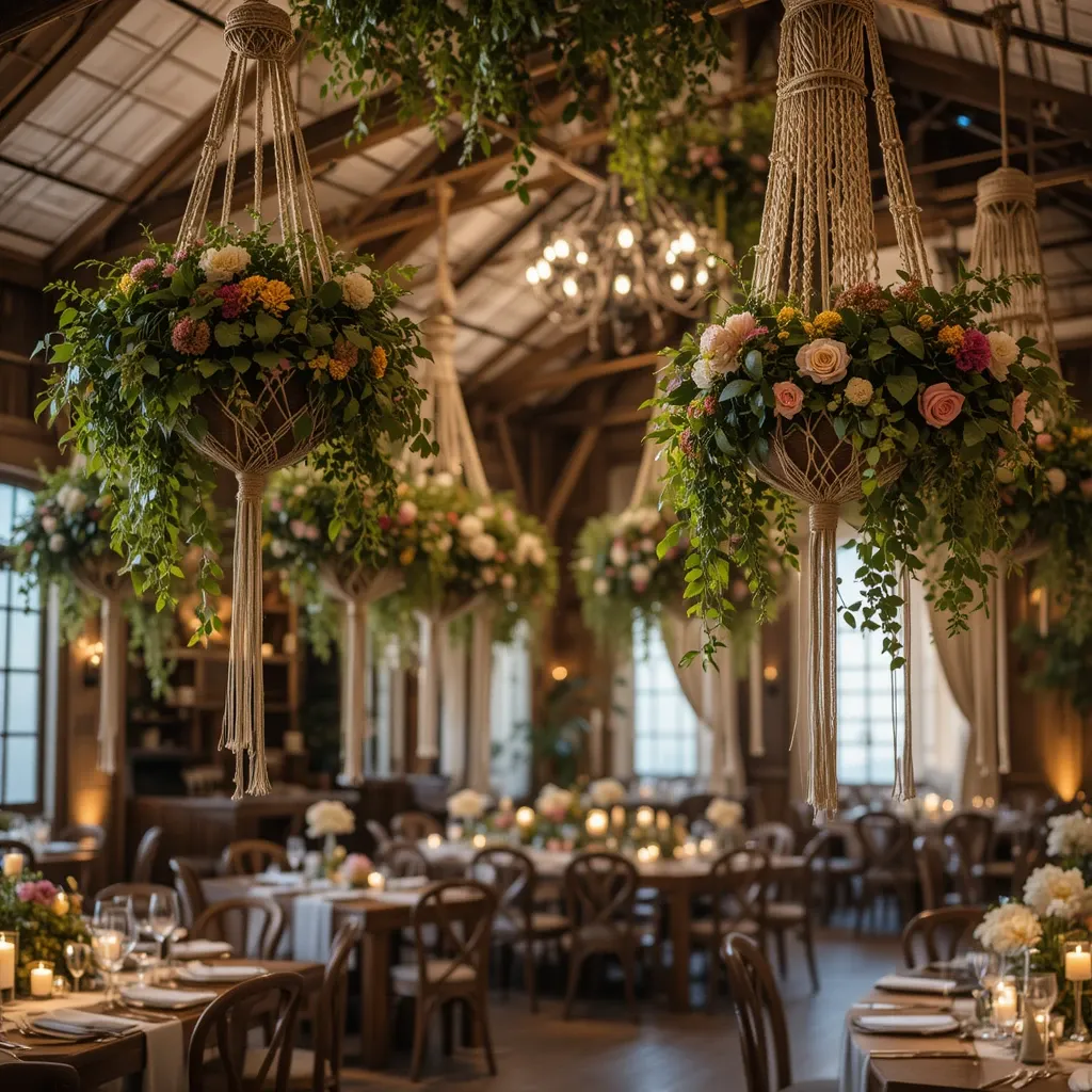 Hanging Macramé Planters