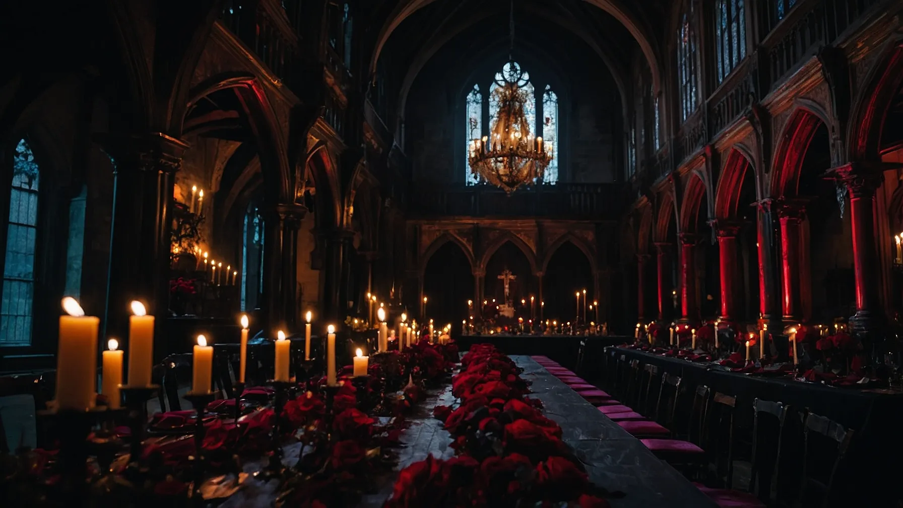 Vampire-Inspired Wedding