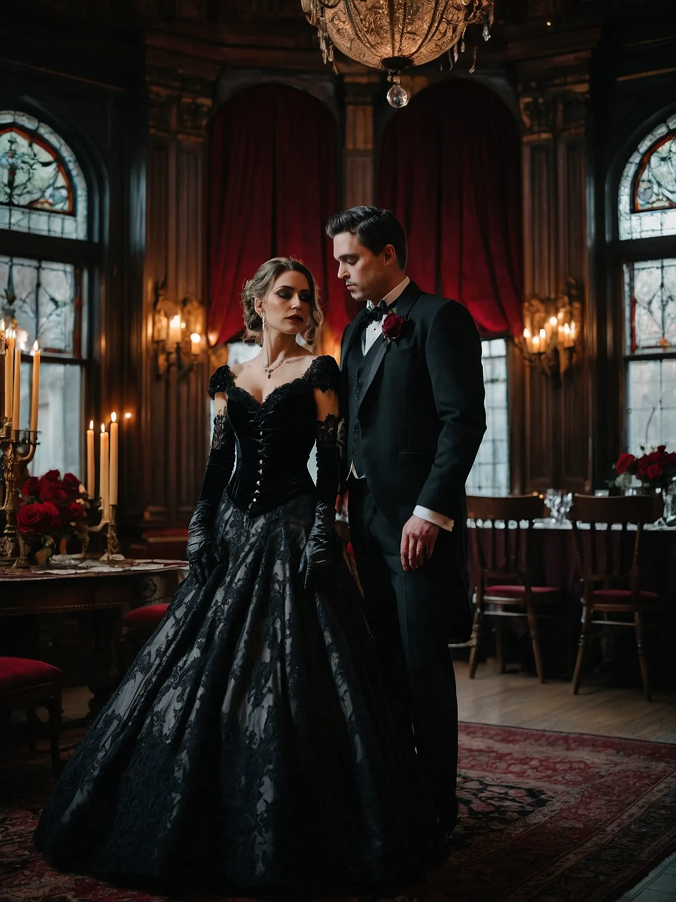 Victorian Gothic Wedding Style