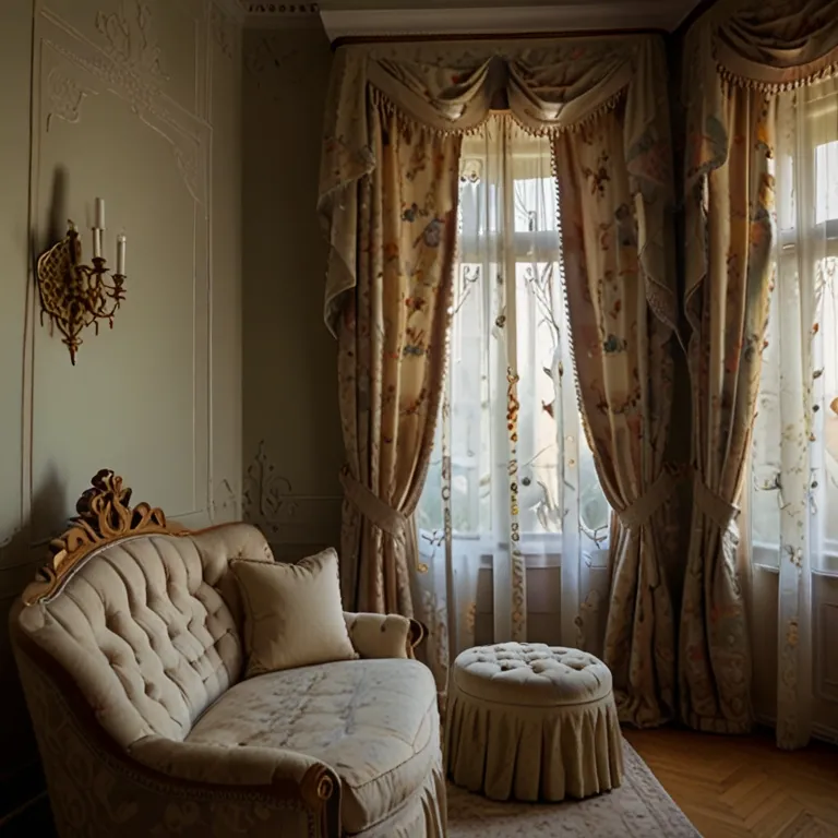 Victorian Lace Curtains