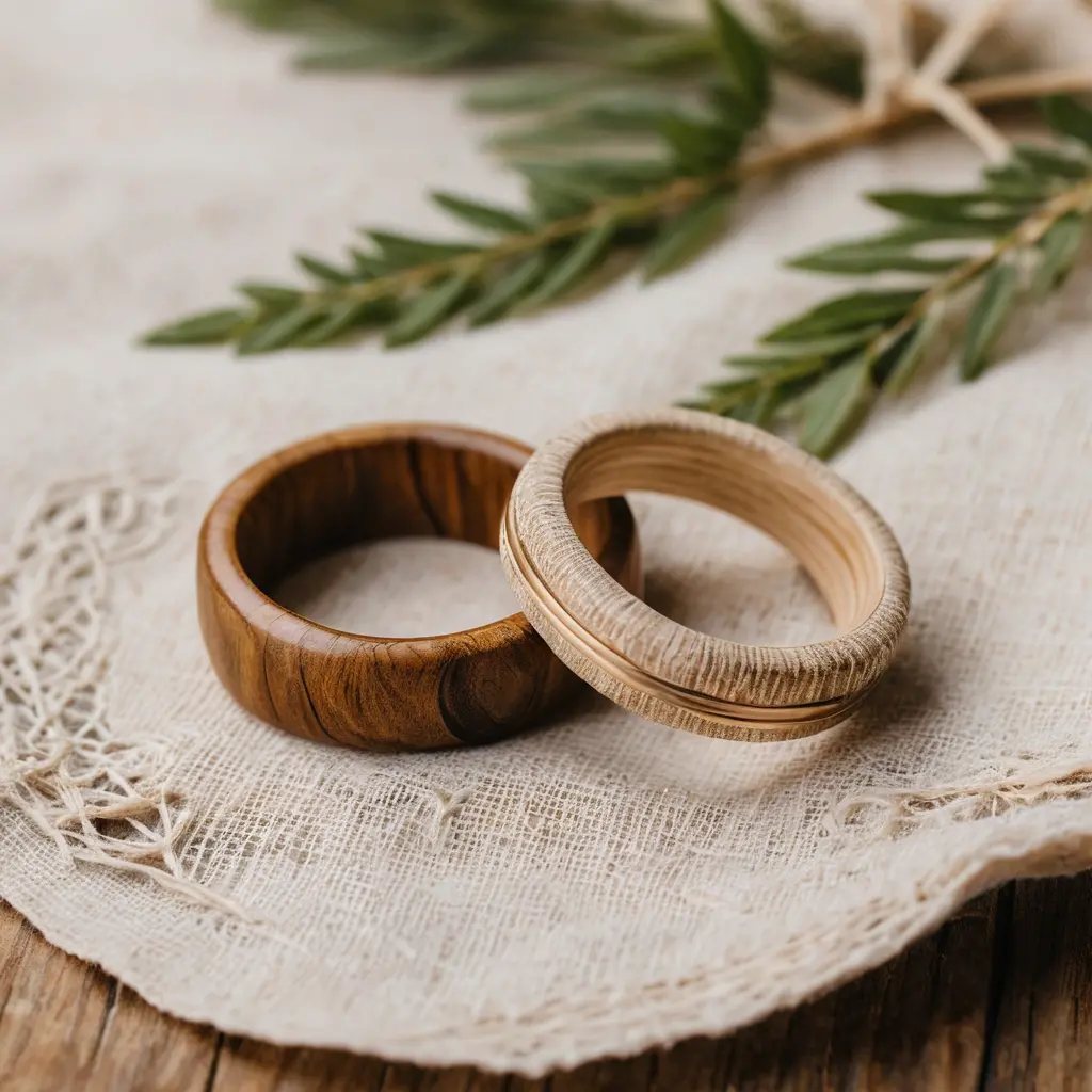 Wooden Rings for Your Vows