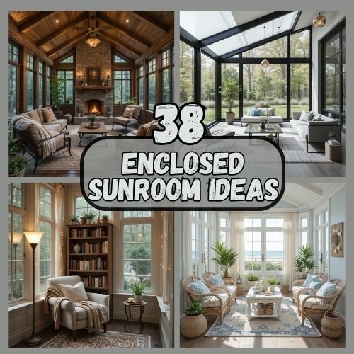 38 Enclosed Sunroom Ideas to Bring the Outdoors In