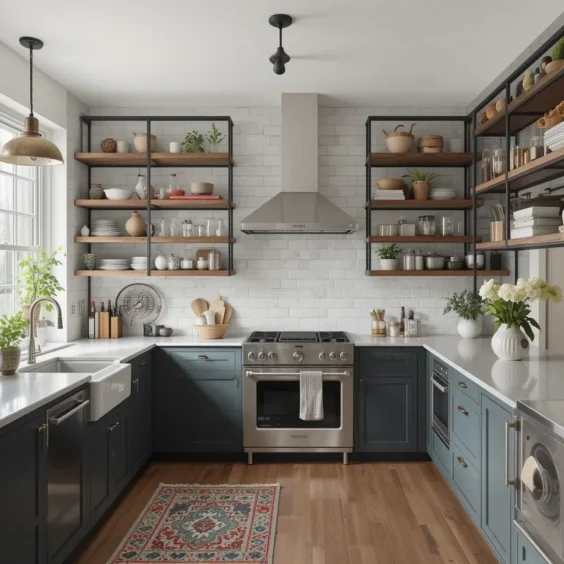 Open Industrial Shelving