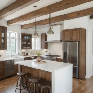 Reclaimed Wood Ceiling Beams